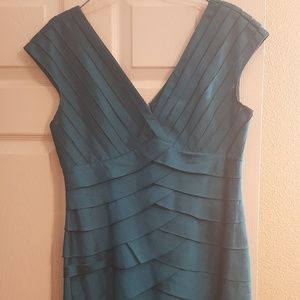 Teal dress